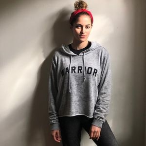 Spiritual Gangster Warrior Crop Hoodie